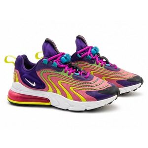 Nike Air Max 270 React Eng Magic Flamingo Vivid Purple CK2595-500 Womens 7